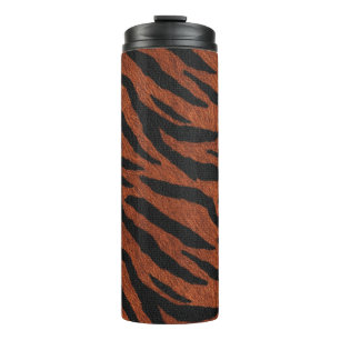 Tiger Stripe Wild Pattern Thermal Tumbler