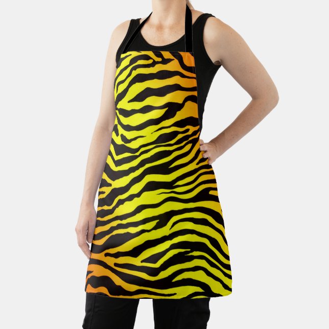 Tiger Stripes Apron (Insitu)