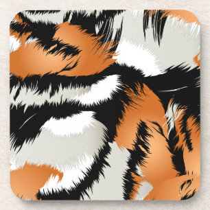 Tiger stripes coaster
