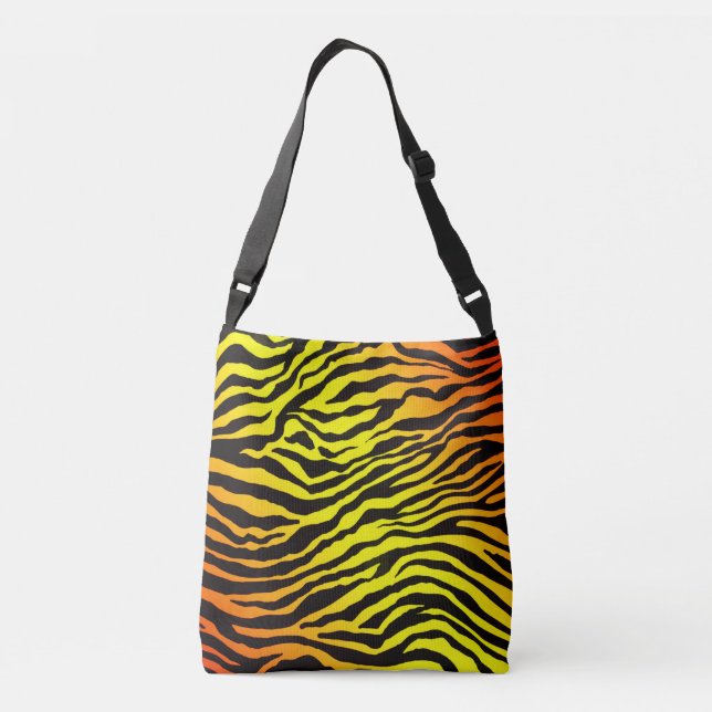 Tiger Stripes Crossbody Bag (Back)