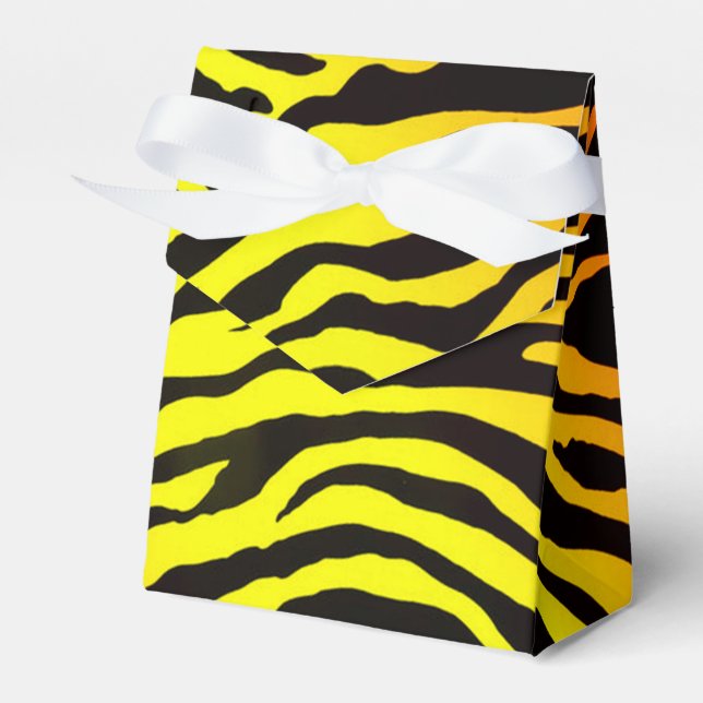 Tiger Stripes Favor Box (Front Side)