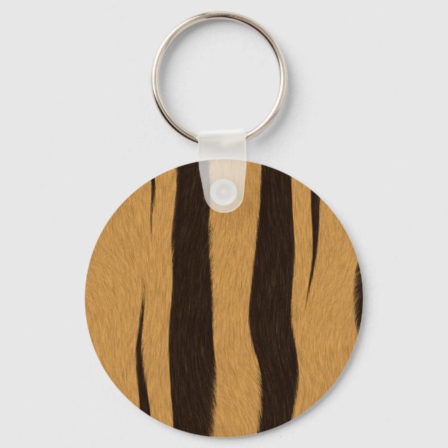 Tiger Stripes Keychain (Front)