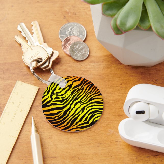 Tiger Stripes Keychain (Desk)
