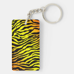 Tiger Stripes Keychain
