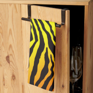 Tiger Stripes Kitchen Towel