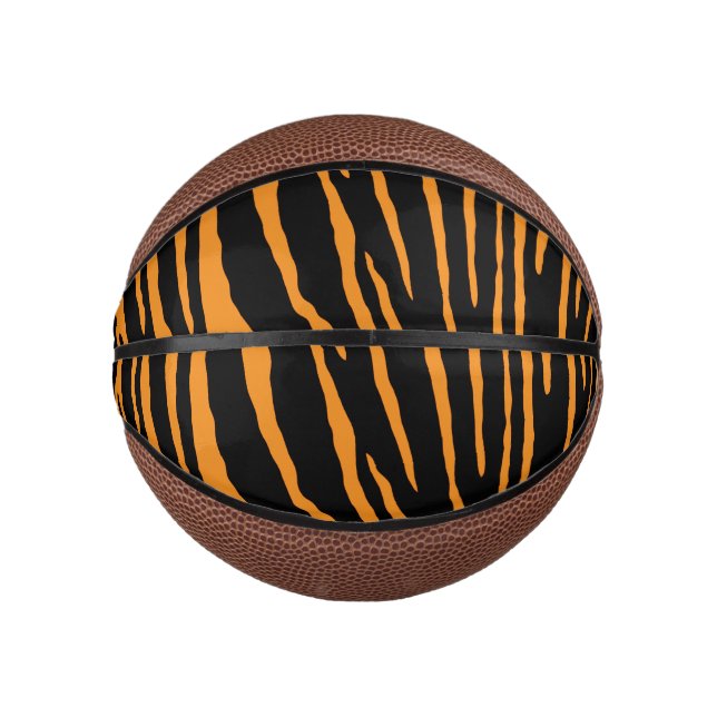 Tiger Stripes Mini Basketball (Front)