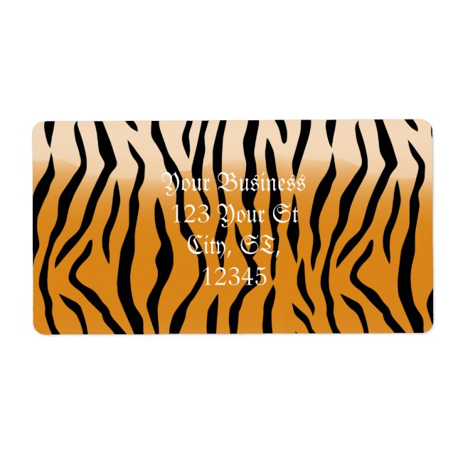 Tiger Stripes Motif Thunder_Cove (Devant)