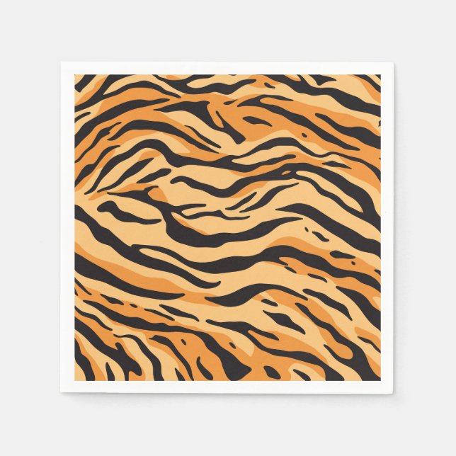 Tiger Stripes Napkin (Front)