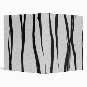 Tiger Stripes Pattern Binder