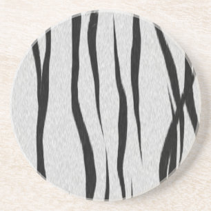 Tiger Stripes Pattern Coaster