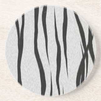 Tiger Stripes Pattern Coaster