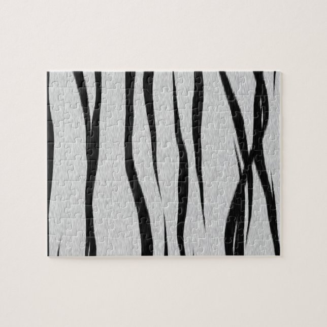 Tiger Stripes Pattern Jigsaw Puzzle (Horizontal)