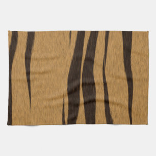 Tiger Stripes Pattern Kitchen Towel