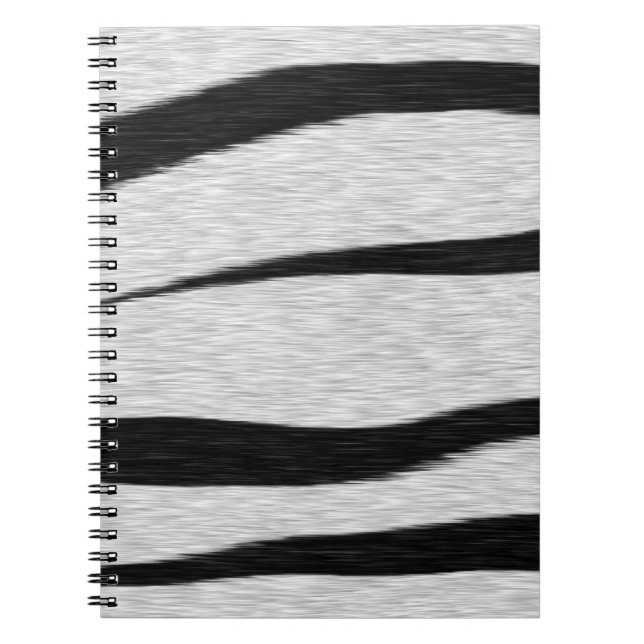 Tiger Stripes Pattern. Notebook (Front)