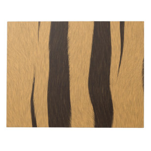 Tiger Stripes Pattern. Notepad