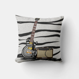 Tiger Stripes Pattern. Throw Pillow