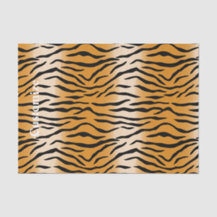 Tiger Stripes Pattern Thunder_Cove Tissue Paper