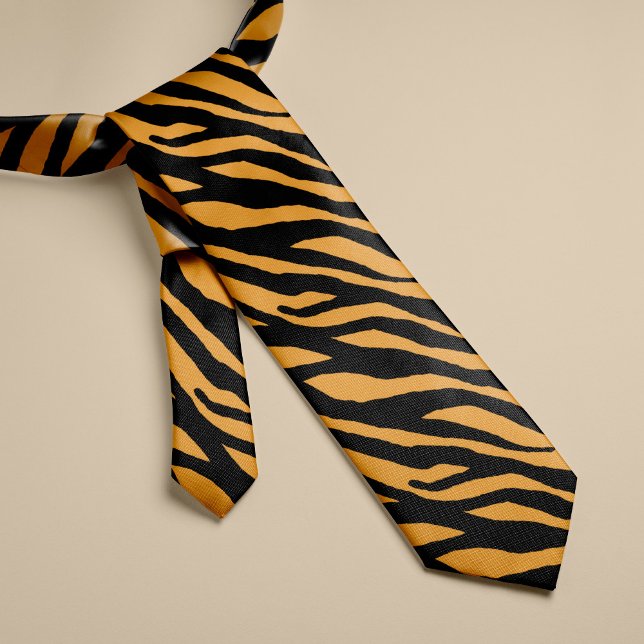 Tiger Stripes Pattern Tie (Creator Uploaded)