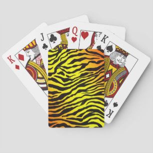 Tiger Stripes Playing Cards