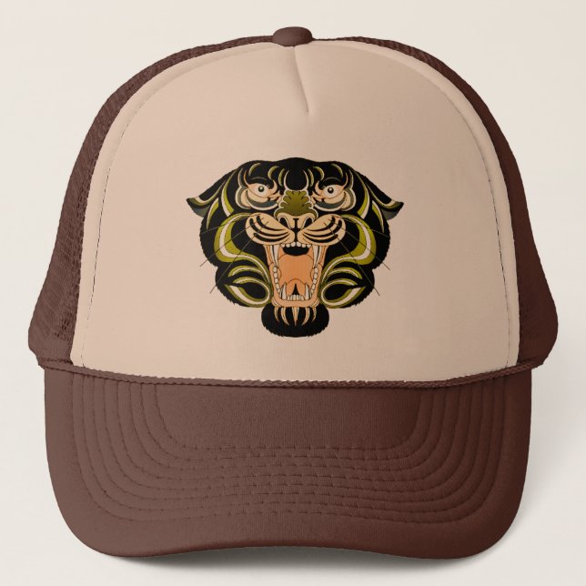 Tiger Style 1 Trucker Hat (Front)