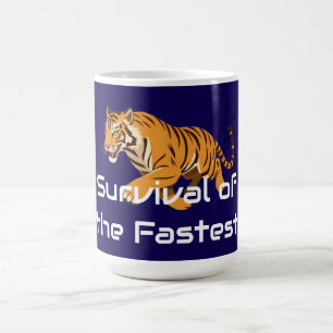 Tiger – Survival of the Fastest Coffee Mug