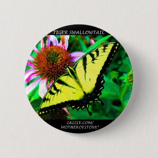 Tiger Swallowtail 2 Inch Round Button