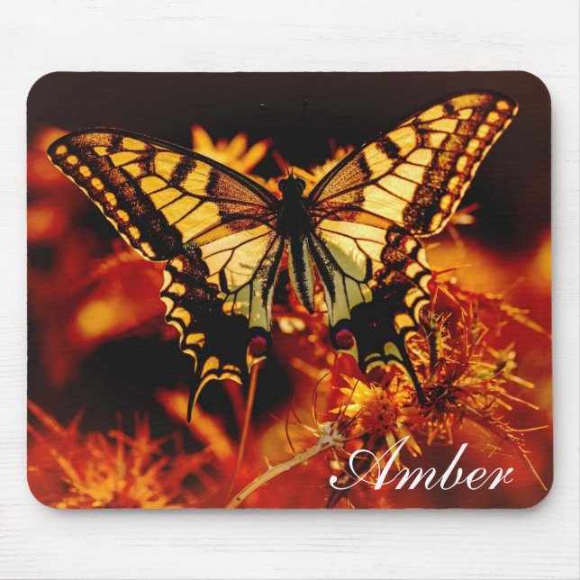 Tiger Swallowtail Butterfly Mouse Pad (Front)
