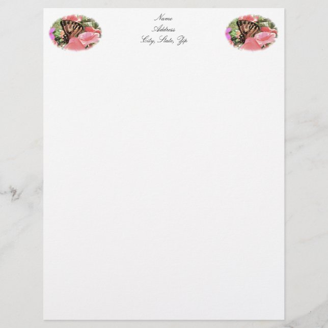 Tiger Swallowtail Letterhead (Front)