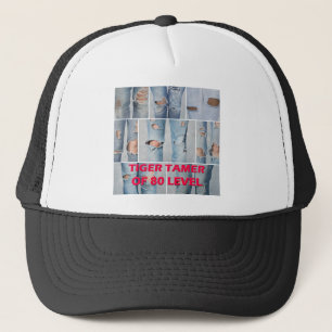Tiger tamer of 80 level trucker hat