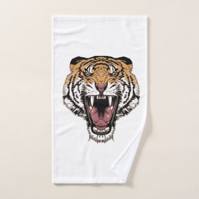 Tiger Tattoo (Serviette à main)