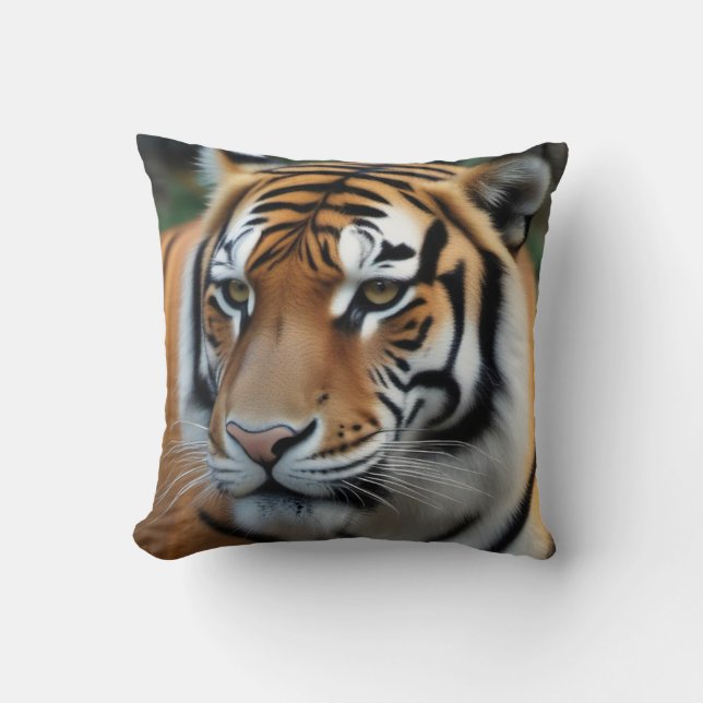 Tiger  throw pillow (Front)