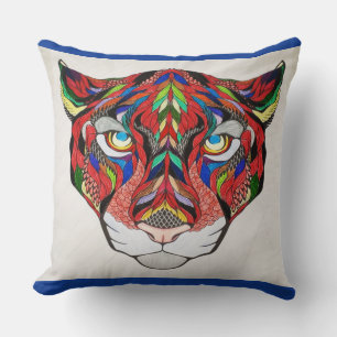 Tiger Throw Pillow