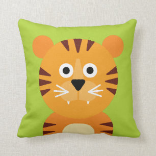 Tiger Throw Pillow