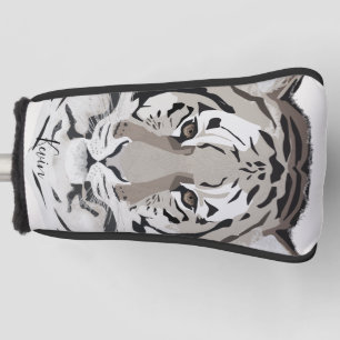 Tiger, tiger face, symbol of 2022 golf head cover