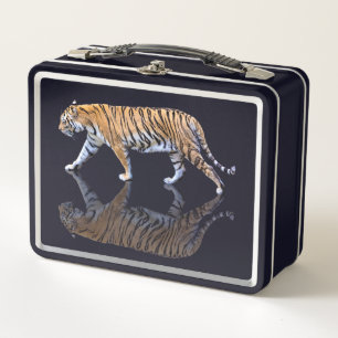 TIGER TIGER METAL LUNCH BOX