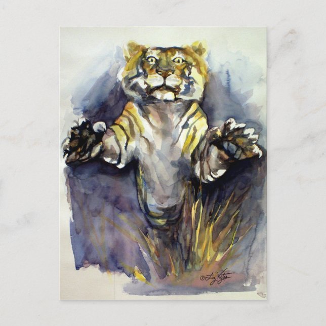 Tiger Tiger Postcard (Front)