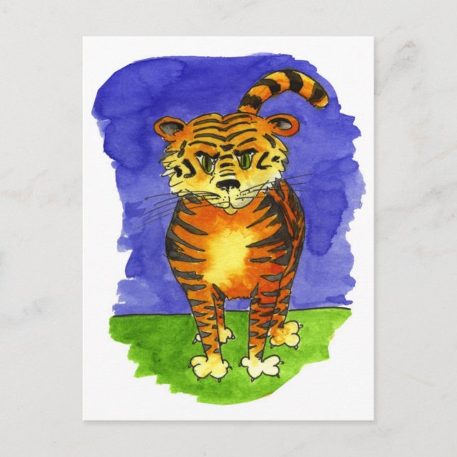tiger Tiger Postcard (Front)