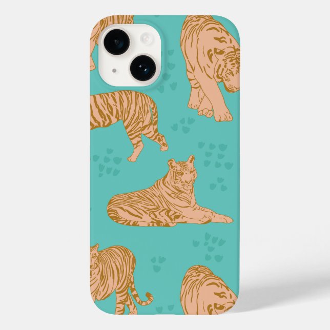 Tiger Trails  Case-Mate iPhone Case (Back)