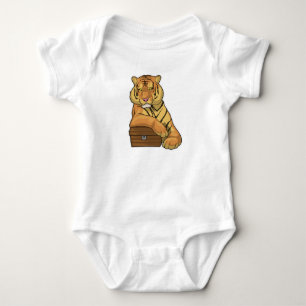Tiger Treasure chest Baby Bodysuit