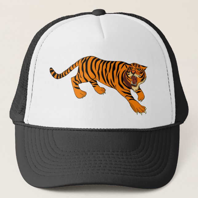 Tiger Trucker Hat (Front)