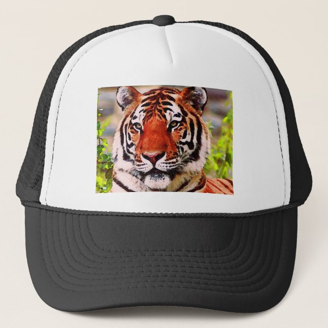 Tiger Trucker Hat (Front)