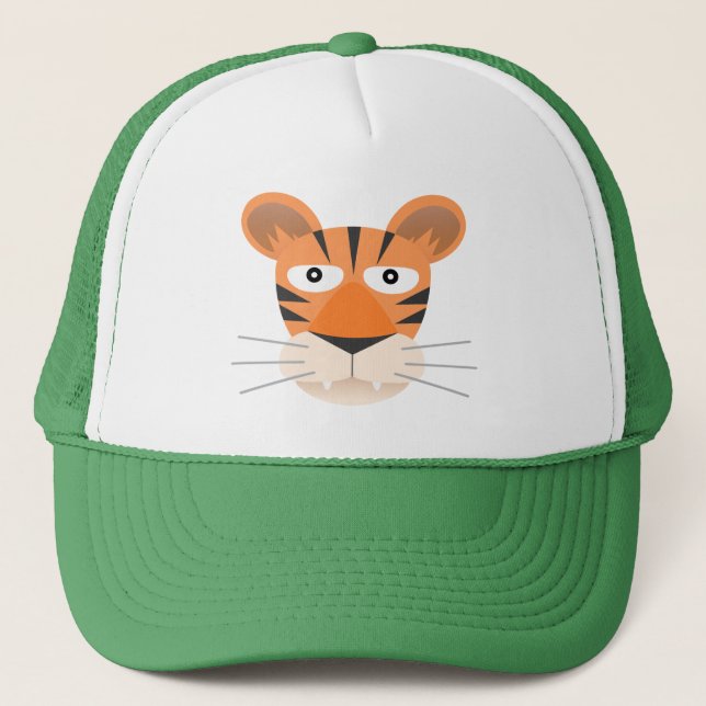 Tiger Trucker Hat (Front)