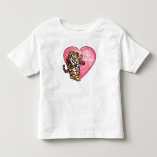 Tiger Valentine's Day Toddler T-shirt