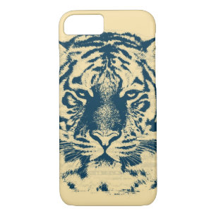 Tiger Vintage #8 Case-Mate iPhone Case