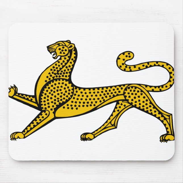 Tiger Walk Mouse Pad (Front)