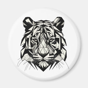 Tiger Watching Magnet