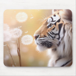 Tiger Wild Animal Tranquil Peaceful Mouse Pad