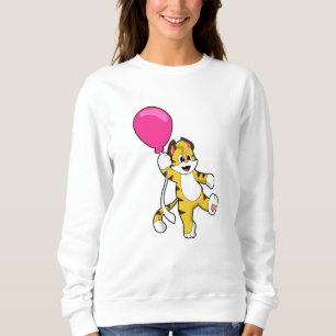 Tiger with Balloon Sweatshirt