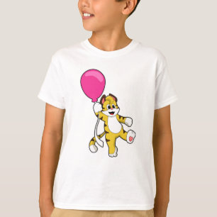 Tiger with Balloon T-Shirt