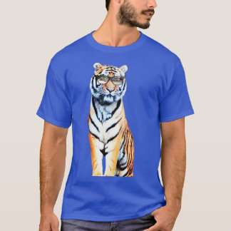 Tiger with eyeglasses T-Shirt